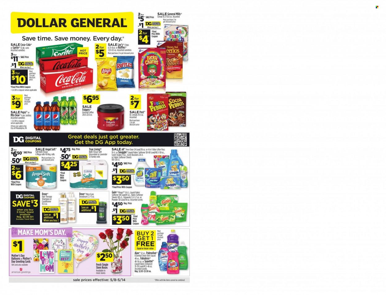 Dollar General (AZ, CO, NM, UT) Weekly Ad Flyer May 10 to May 17