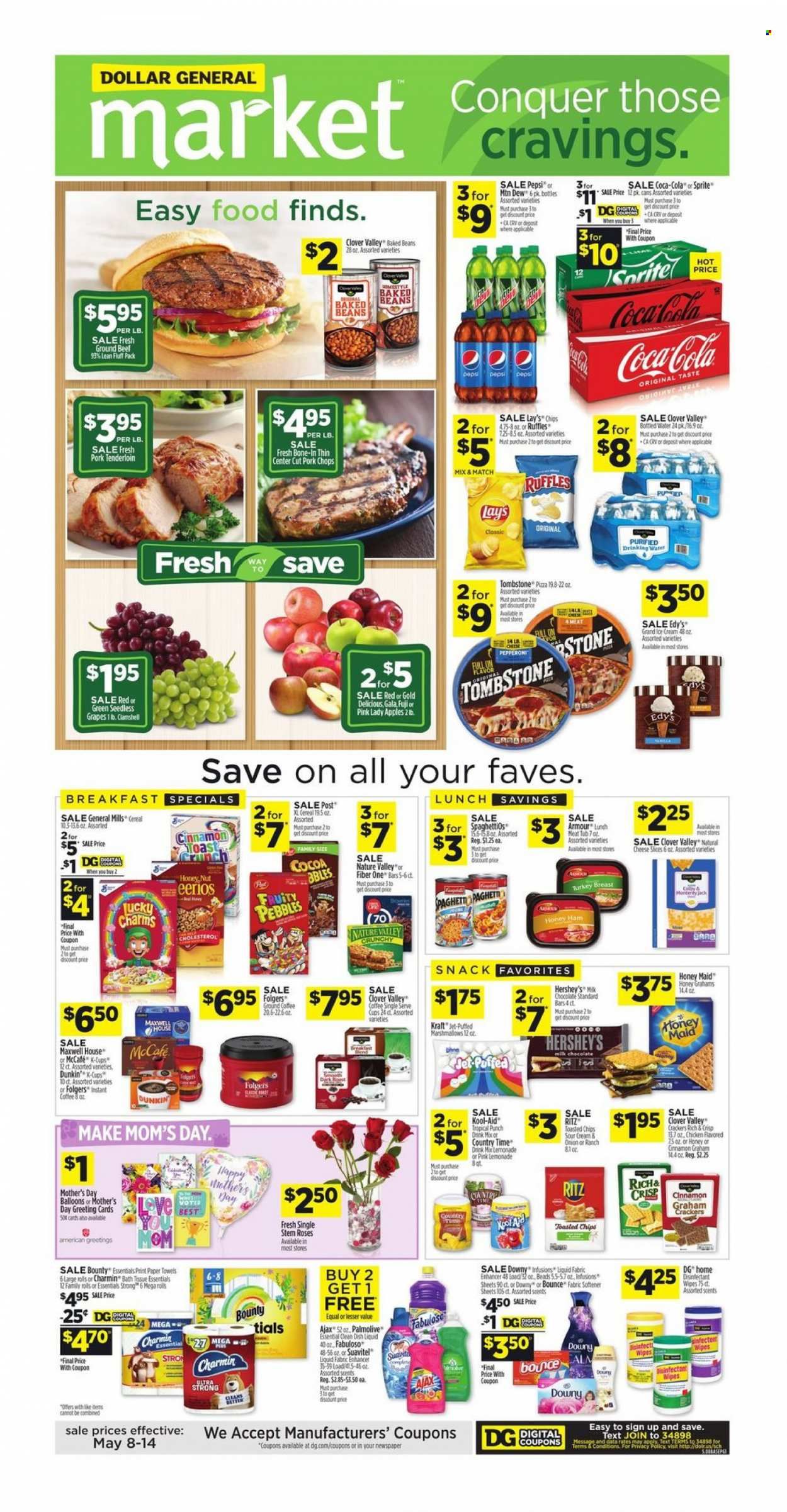Dollar General (IN, OH) Weekly Ad Flyer May 10 to May 17