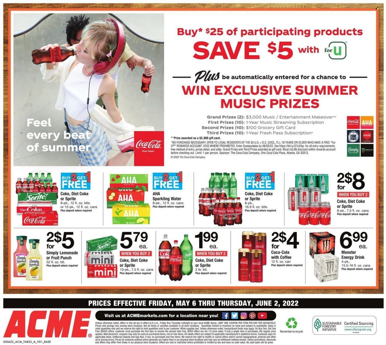 ACME (DE, NJ, NY, PA) Weekly Ad Flyer May 10 to May 17