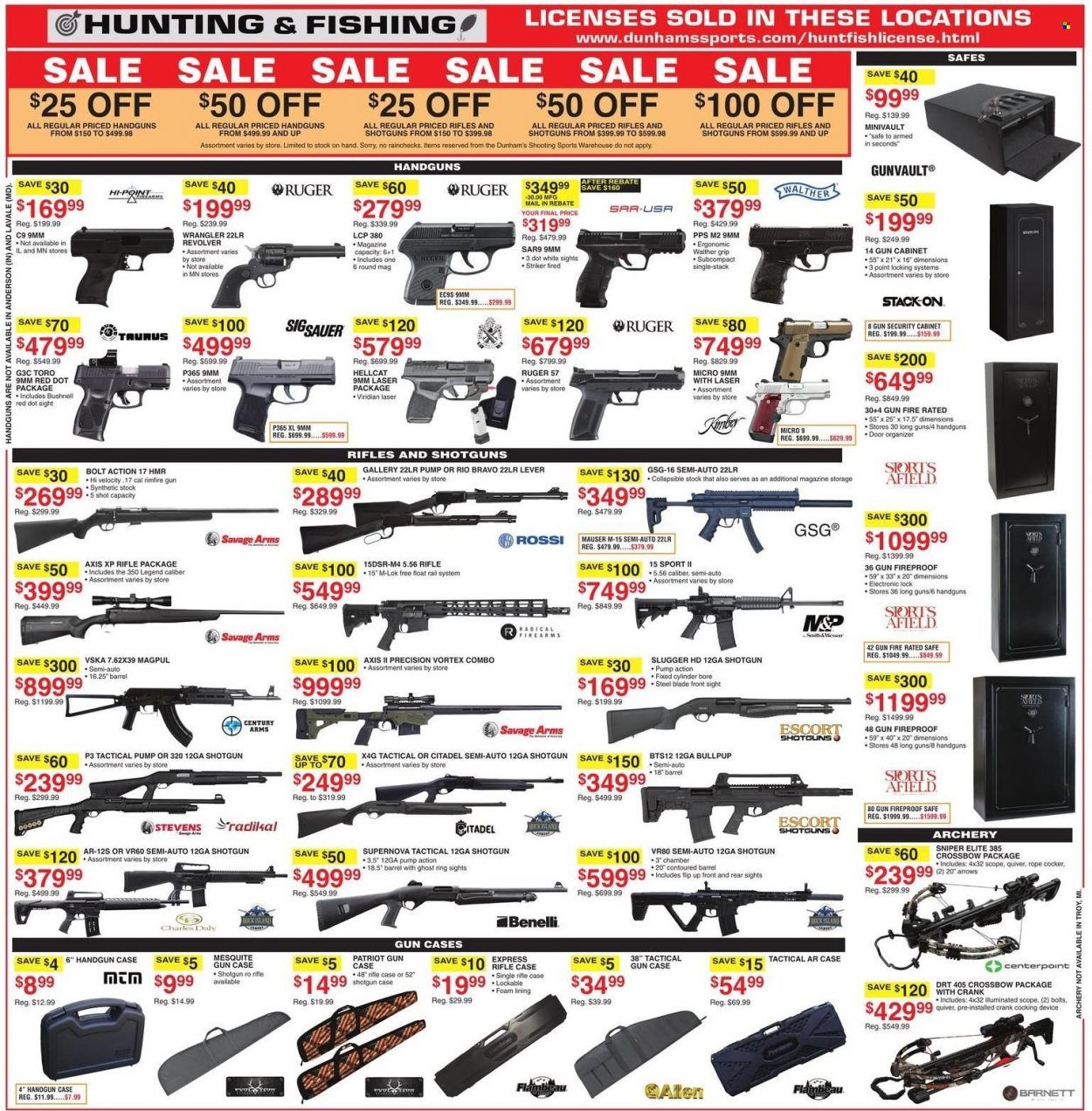 Dunham's Sports Weekly Ad Flyer May 10 to May 17