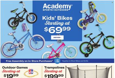 Academy Sports (AL, AR, GA, LA, MO, NC, SC, TN, TX) Weekly Ad Flyer May 10 to May 17