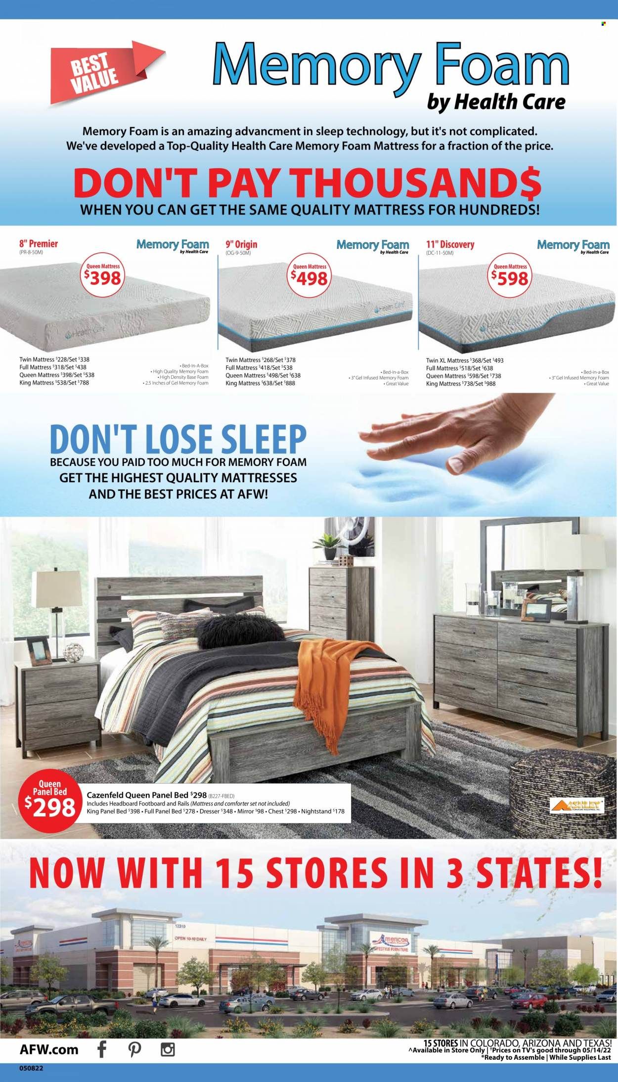 American Furniture Warehouse (AZ, CO, TX) Weekly Ad Flyer May 11 to May 18