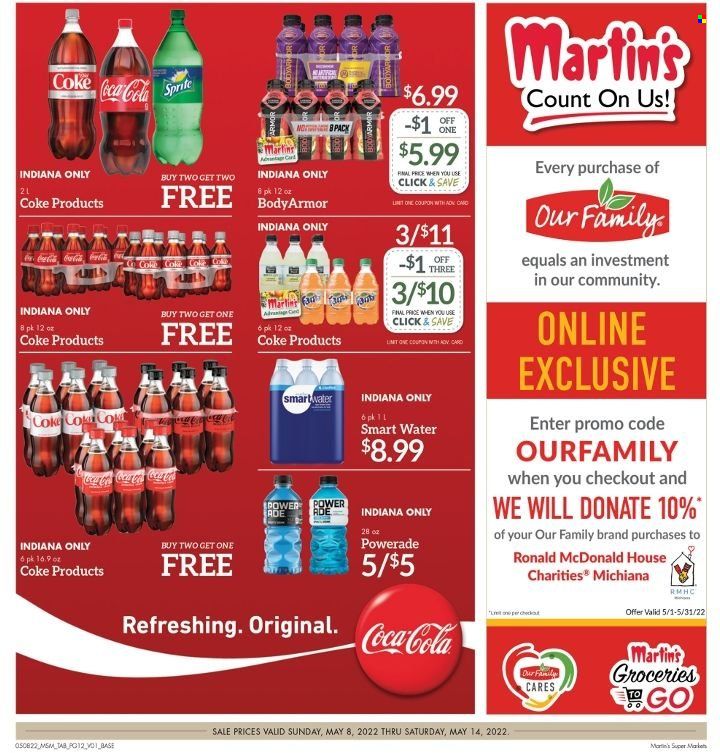 Martin’s (IN, MI) Weekly Ad Flyer May 11 to May 18
