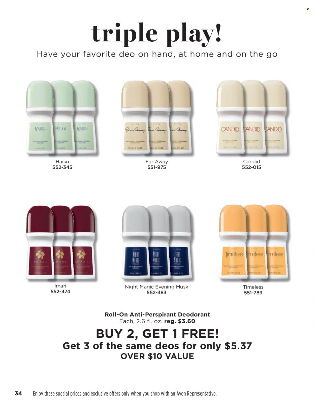 Avon Weekly Ad Flyer May 11 to May 18
