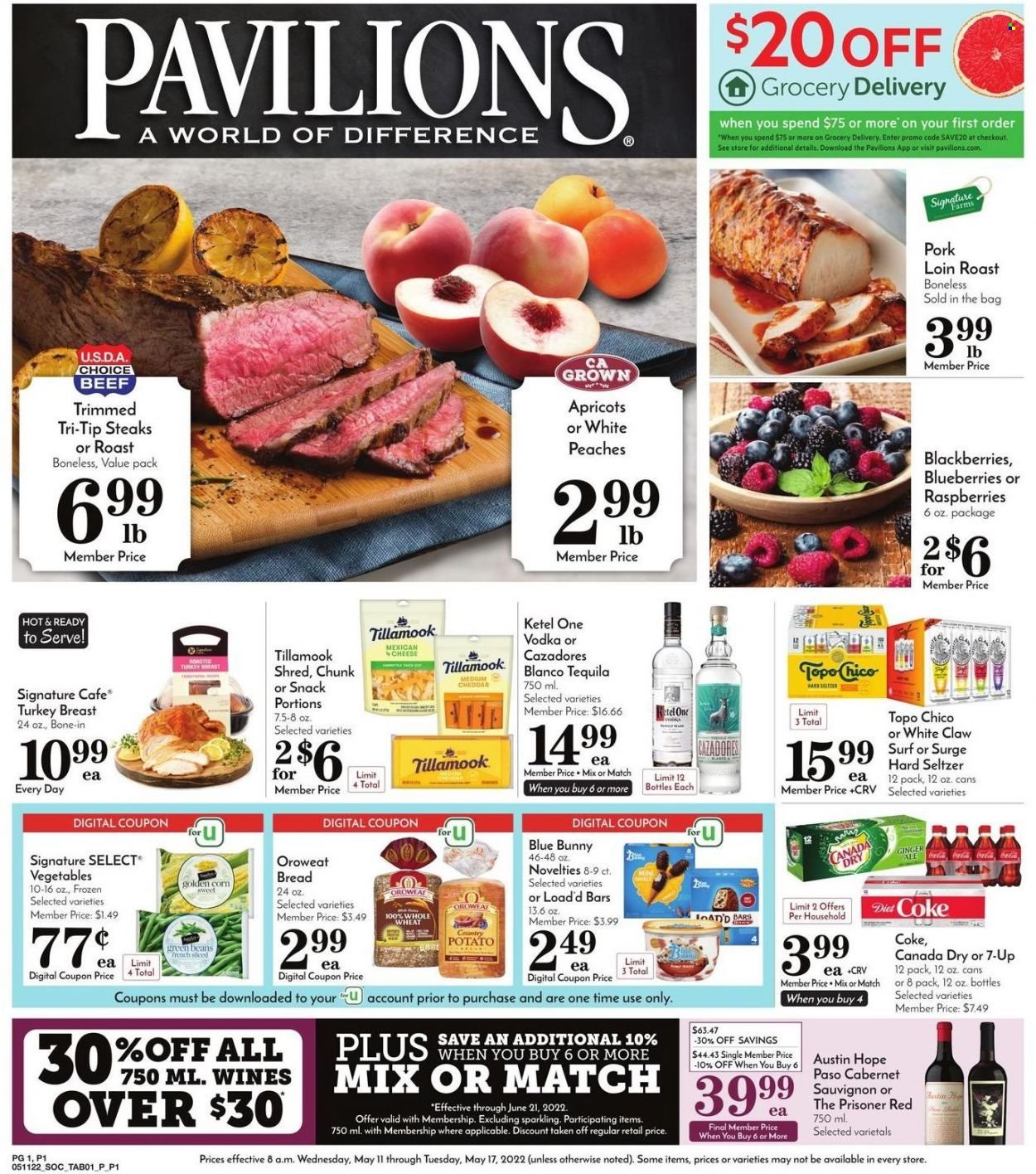 Pavilions (CA) Weekly Ad Flyer May 11 to May 18