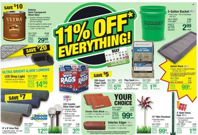 Menards Weekly Ad Flyer May 11 to May 18