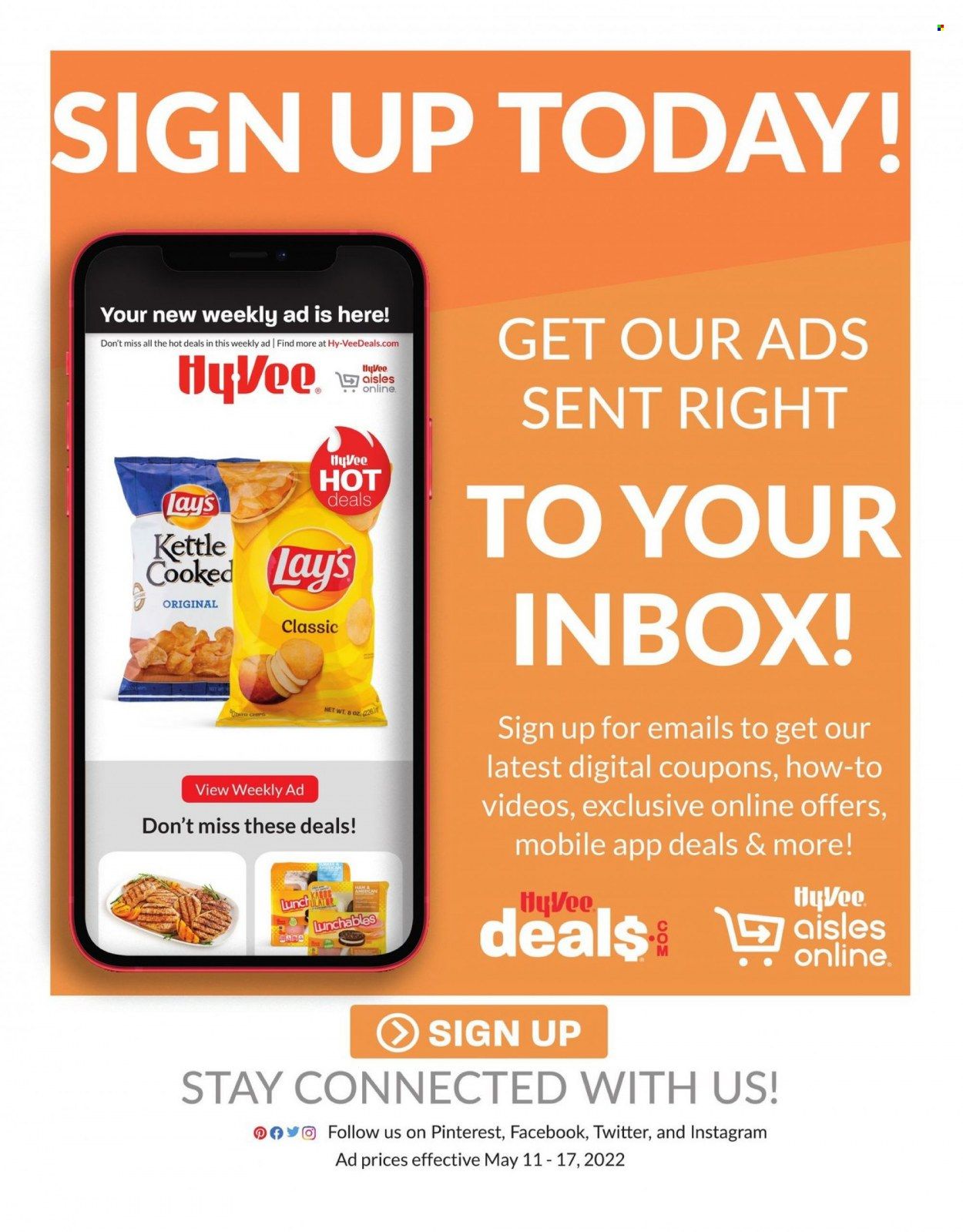Hy-Vee (IA) Weekly Ad Flyer May 11 to May 18