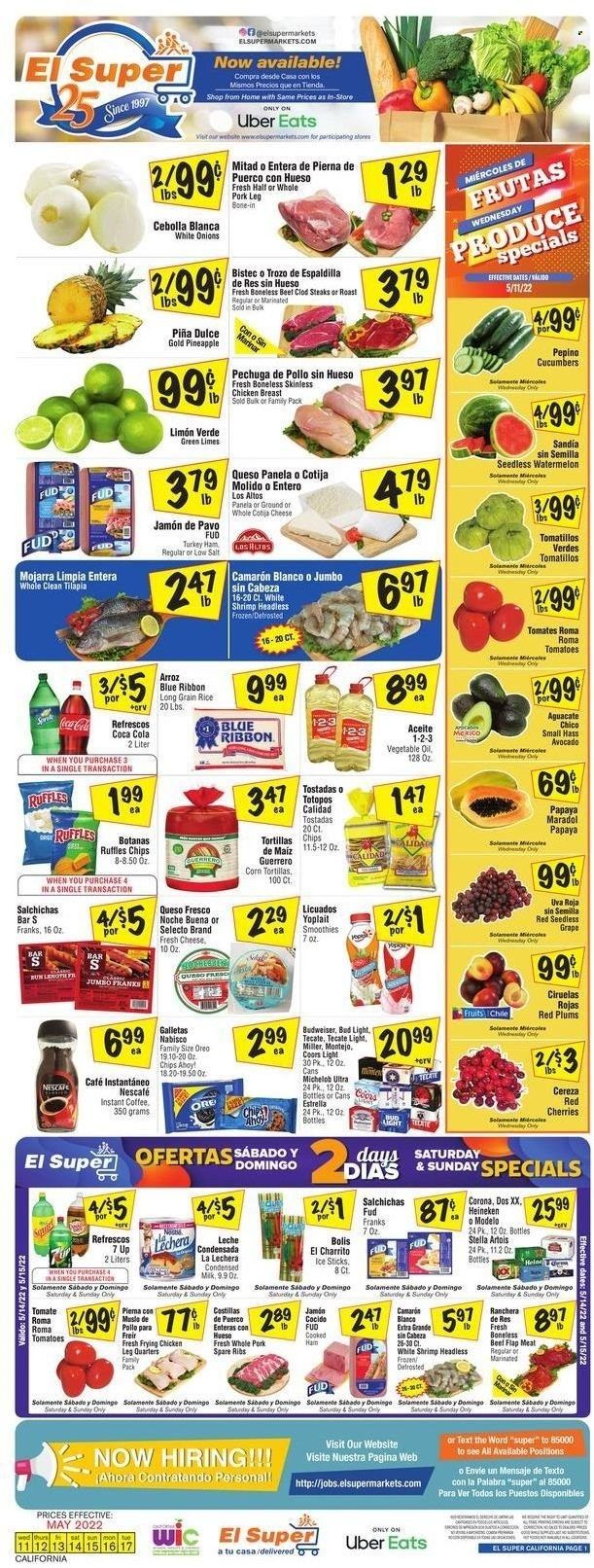 El Super (CA, NM, NV, TX) Weekly Ad Flyer May 11 to May 18