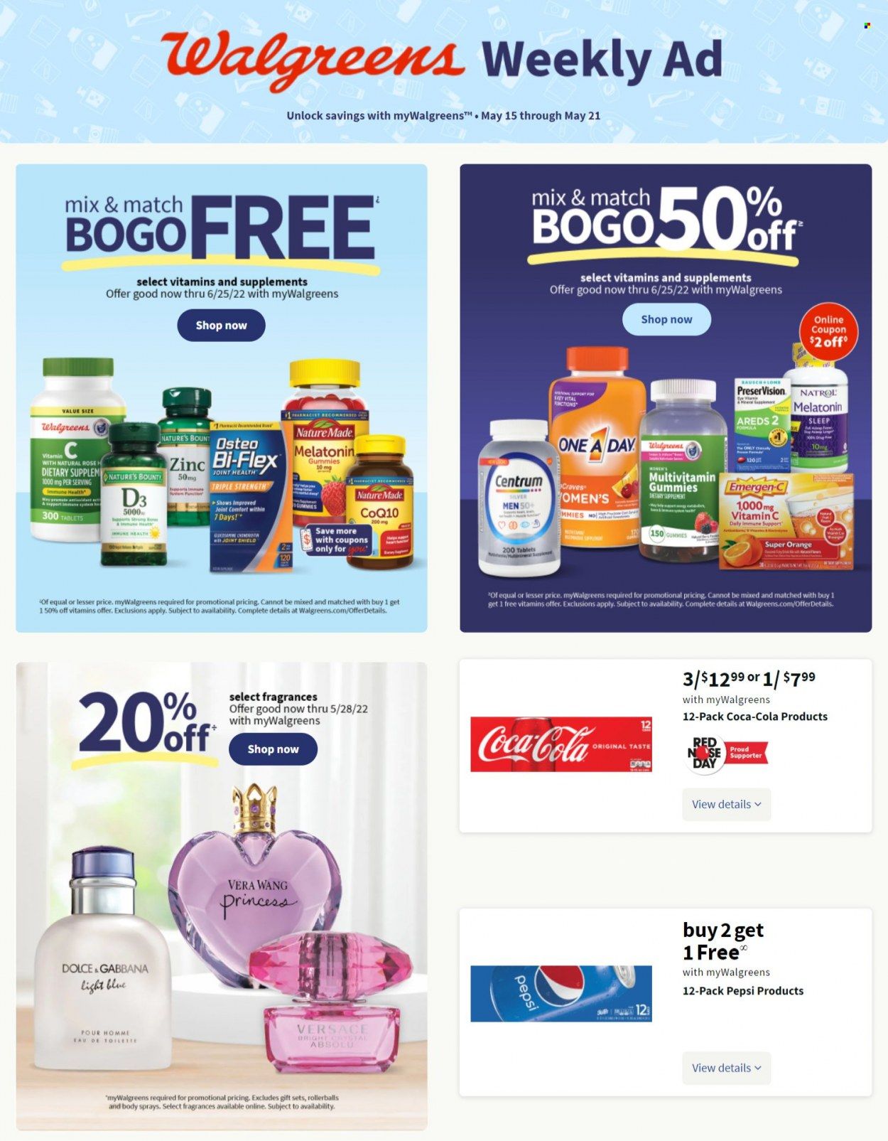 Walgreens Weekly Ad Flyer May 11 to May 18