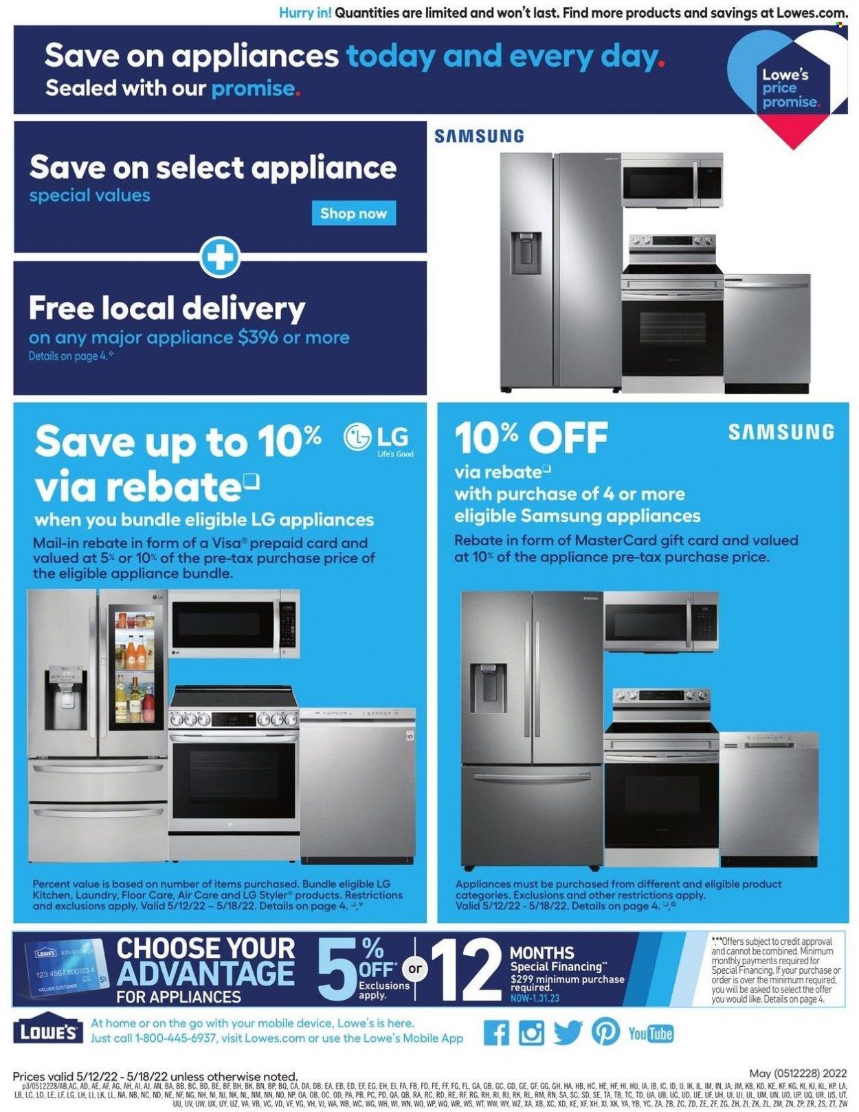 Lowe's Weekly Ad Flyer May 11 to May 18