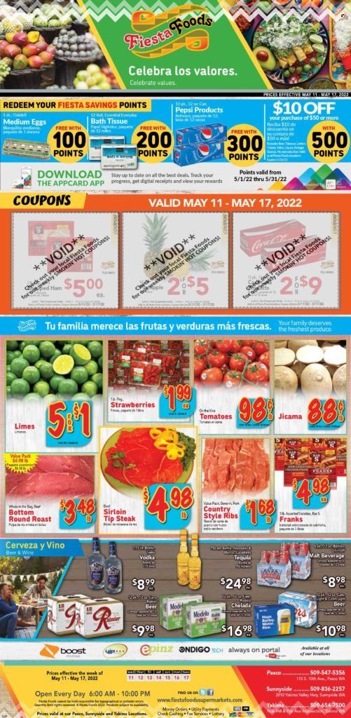 Fiesta Foods SuperMarkets (WA) Weekly Ad Flyer May 11 to May 18