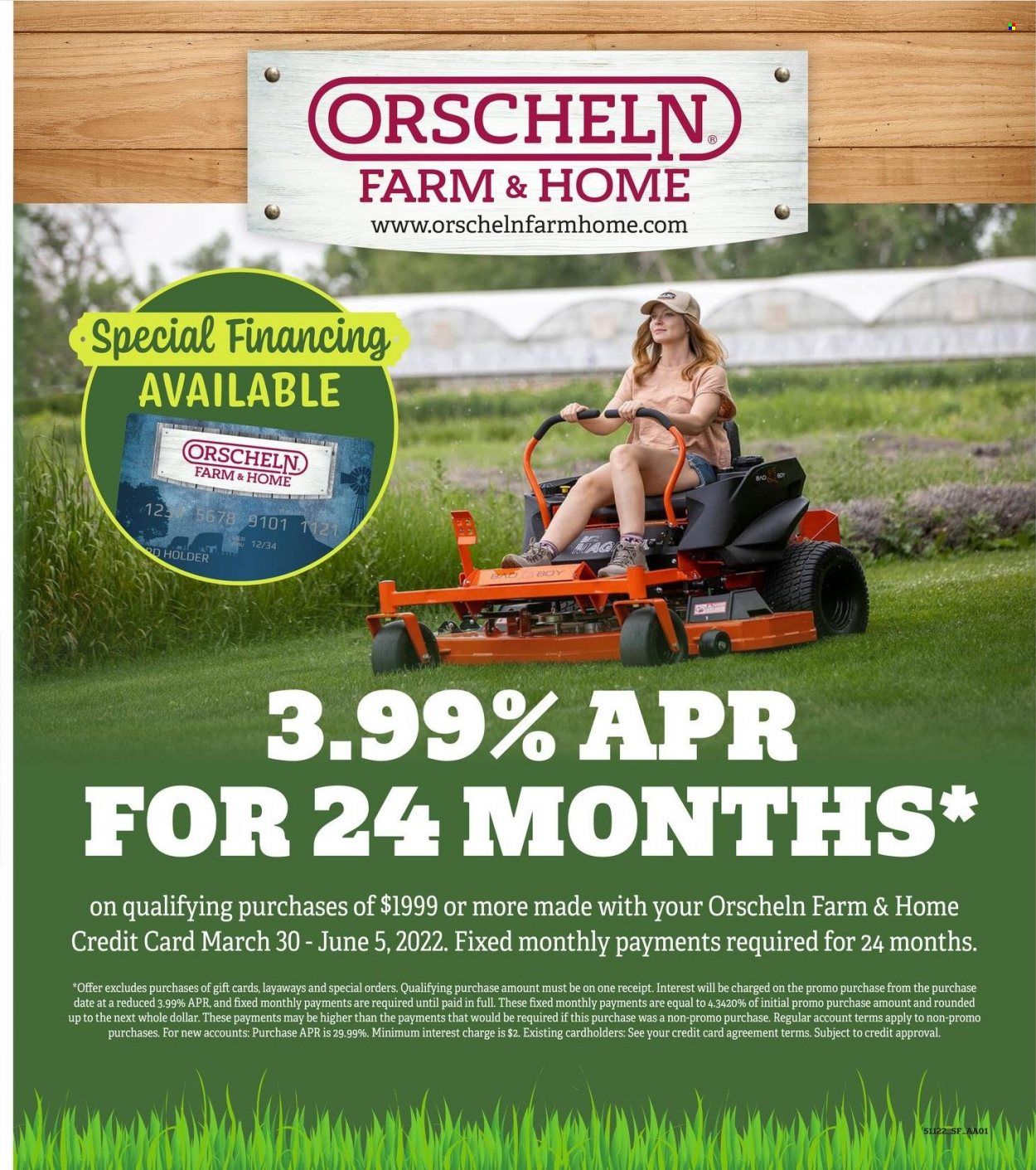Orscheln Farm and Home (IA, IN, KS, MO, NE, OK) Weekly Ad Flyer May 11 to May 18