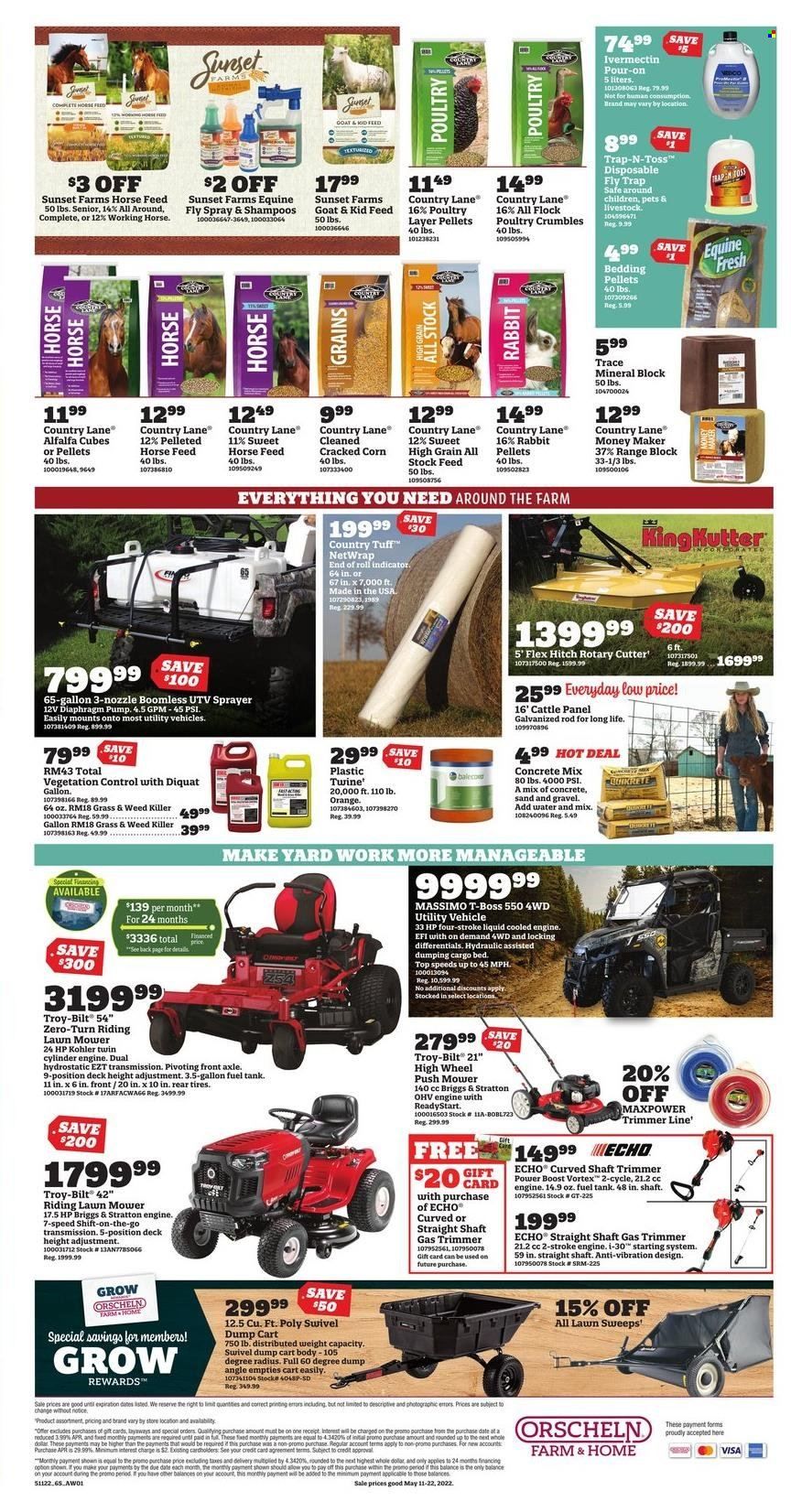 Orscheln Farm and Home (IA, IN, KS, MO, NE, OK) Weekly Ad Flyer May 11 to May 18