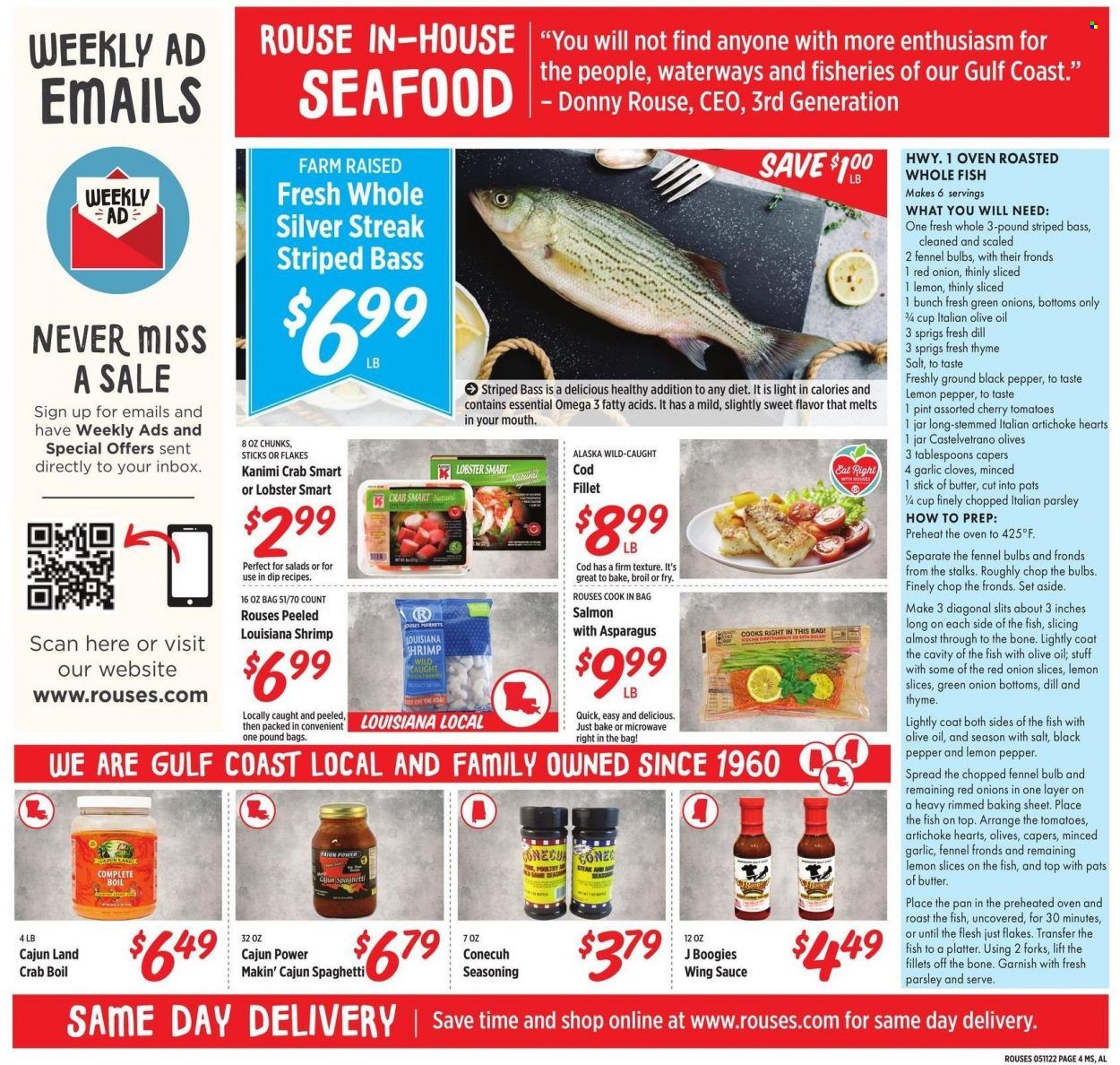 Rouses Markets (AL, LA, MS) Weekly Ad Flyer May 11 to May 18