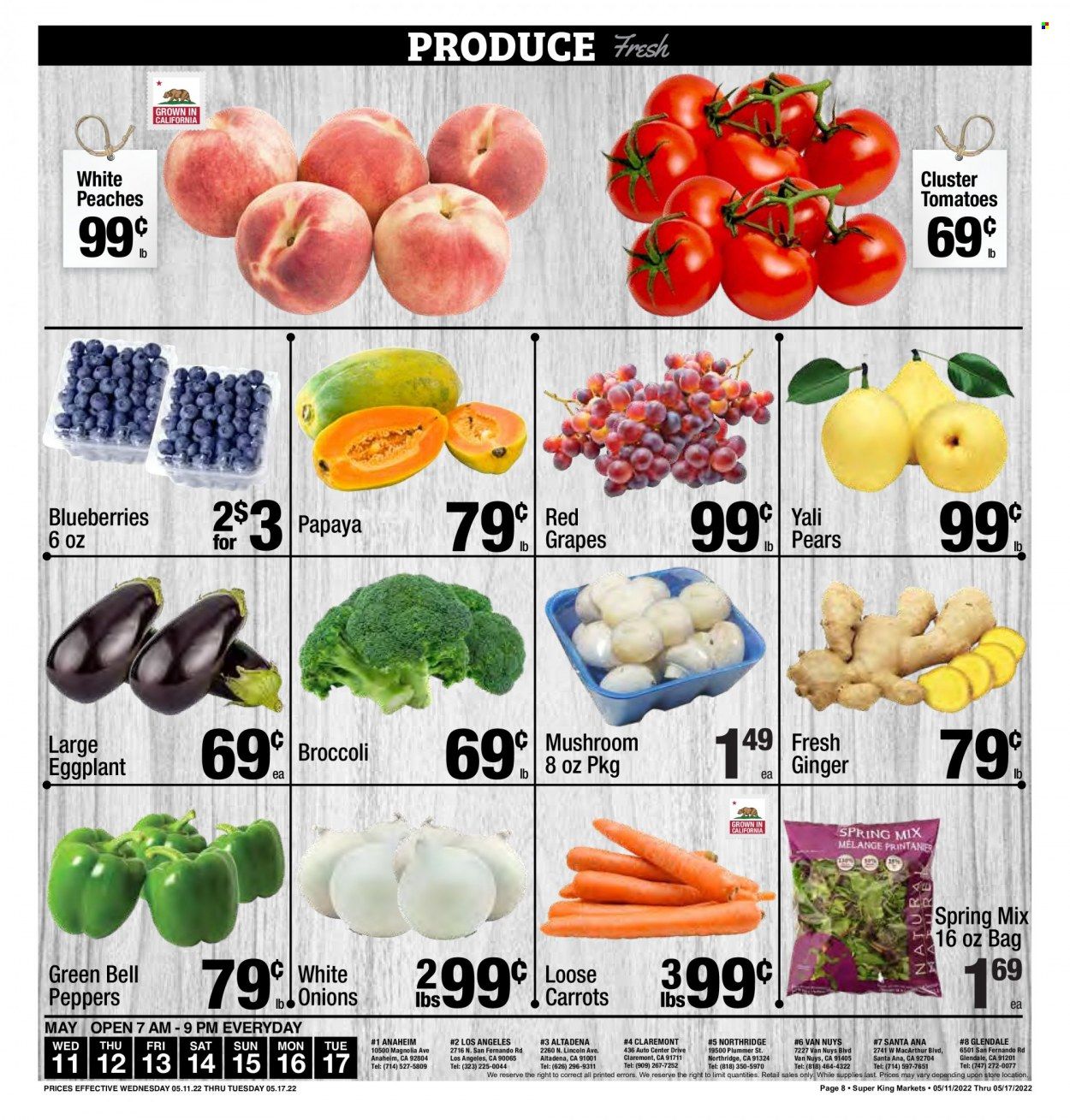 Super King Markets (CA) Weekly Ad Flyer May 11 to May 18
