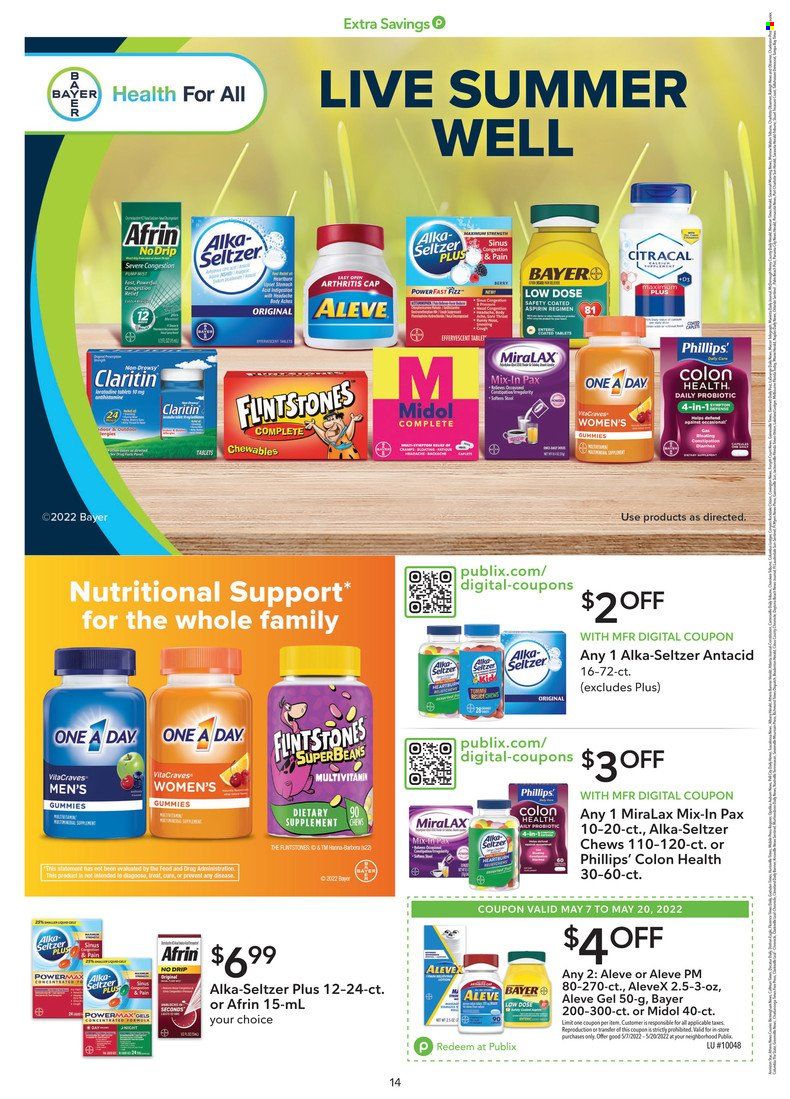 Publix (AL, FL, GA, NC, SC, TN) Weekly Ad Flyer May 11 to May 18
