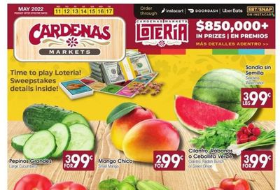 Cardenas (CA, NV) Weekly Ad Flyer May 11 to May 18