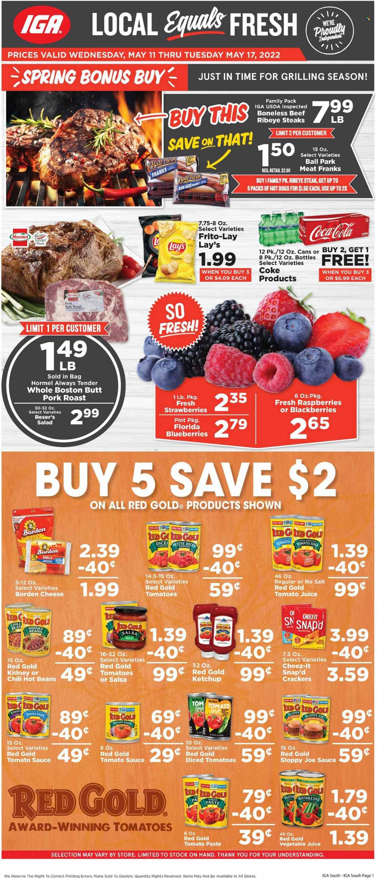 IGA Weekly Ad Flyer May 11 to May 18