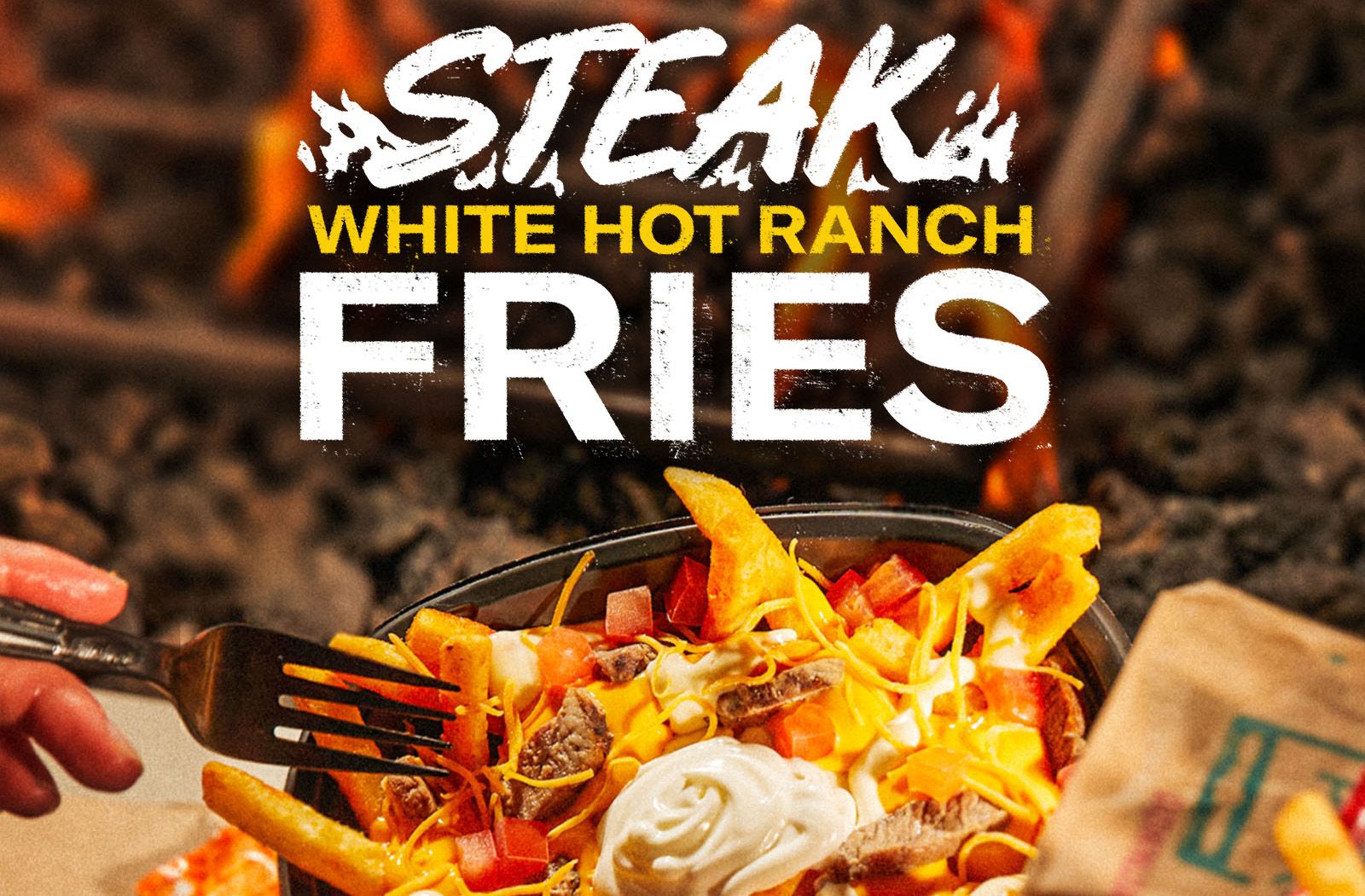 Taco Bell Brings the Heat with their Steak White Hot Ranch Fries Taco Bell Brings the Heat with their Steak White Hot Ranch Fries