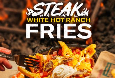 Taco Bell Brings the Heat with their Steak White Hot Ranch Fries 