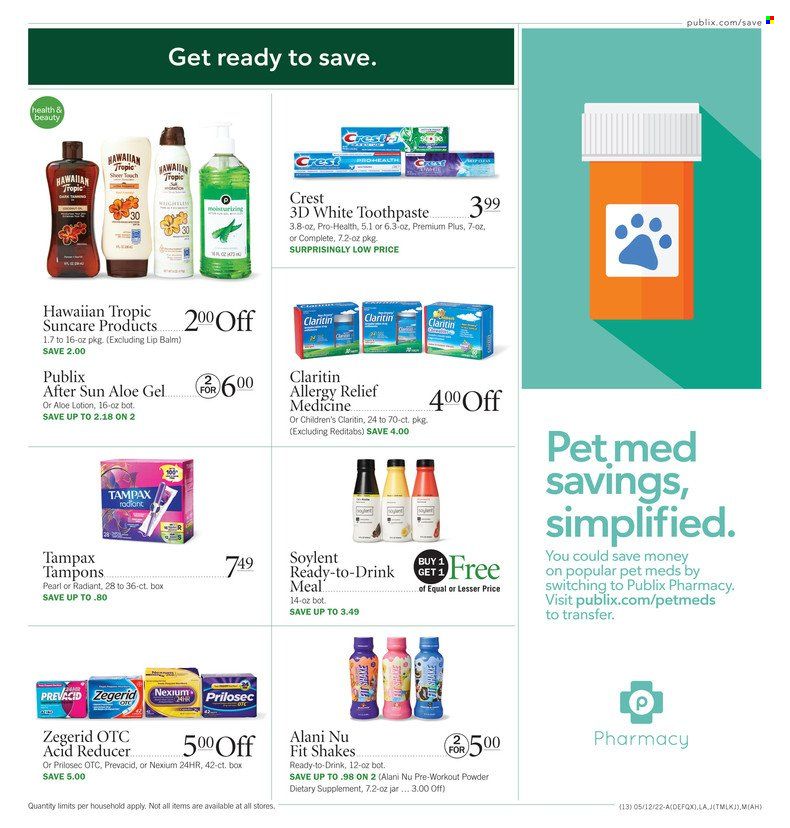 Publix (AL, FL, GA, NC, SC, TN) Weekly Ad Flyer May 12 to May 19