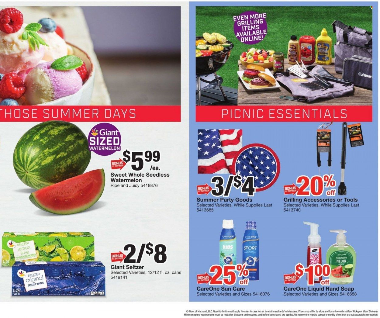 Giant Food (DE, MD, VA) Weekly Ad Flyer May 14 to May 21