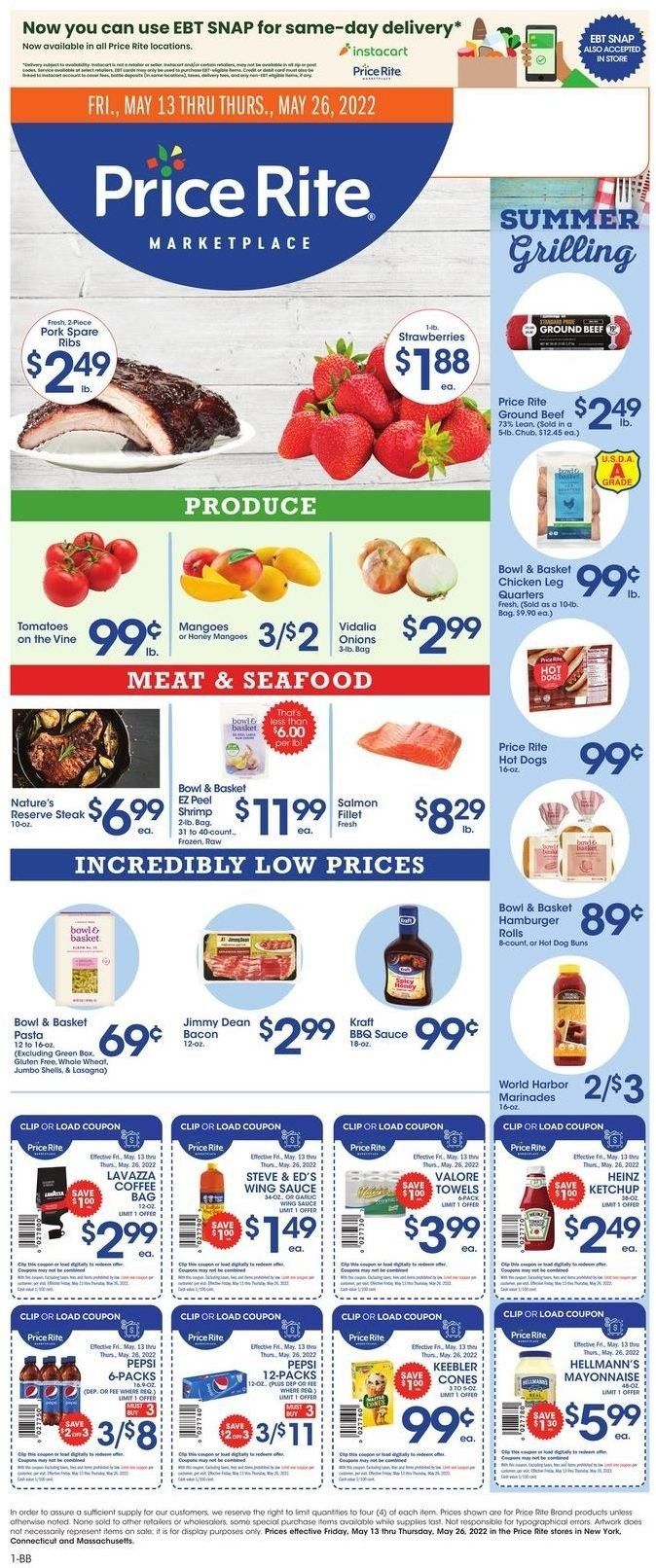 Price Rite (CT, MA, MD, NH, NJ, NY, PA, RI) Weekly Ad Flyer May 14 to May 21