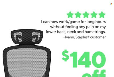 Staples Weekly Ad Flyer May 14 to May 21