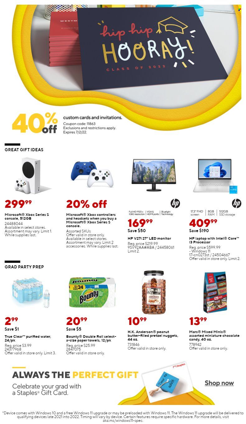 Staples Weekly Ad Flyer May 14 to May 21