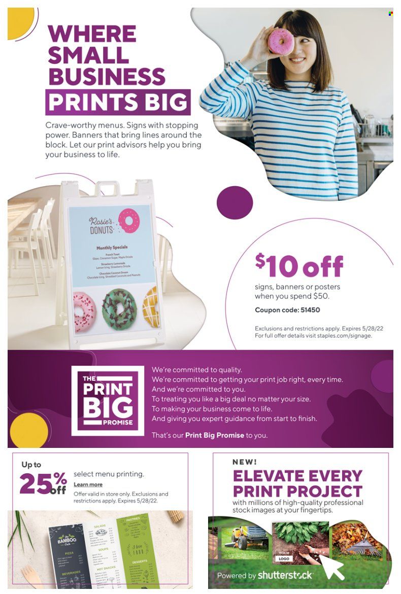 Staples Weekly Ad Flyer May 14 to May 21