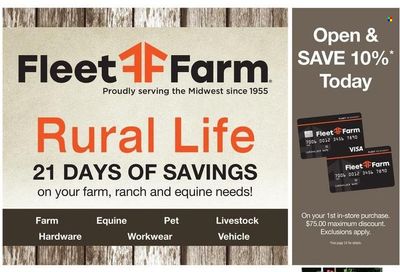 Fleet Farm (IA, MN, ND, WI) Weekly Ad Flyer May 14 to May 21