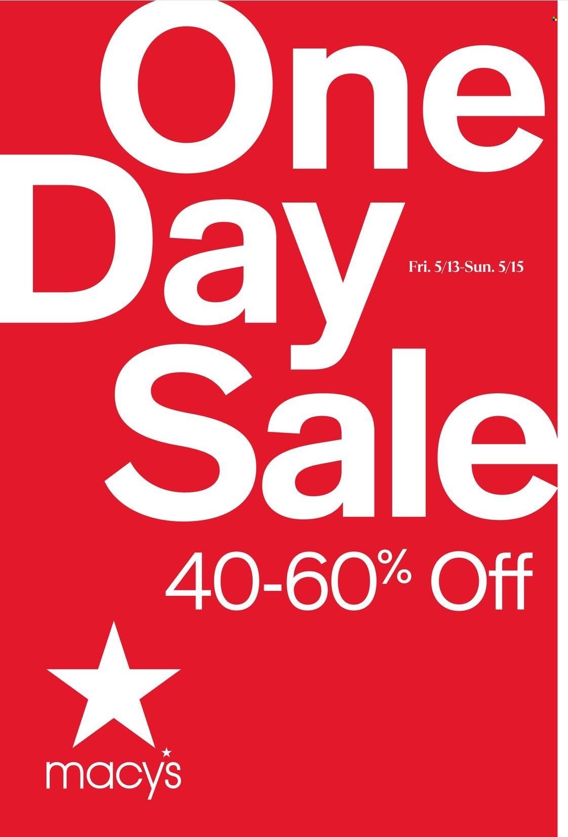 Macy's Weekly Ad Flyer May 14 to May 21