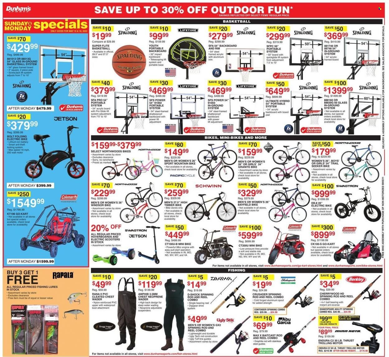 Dunham's Sports Weekly Ad Flyer May 14 to May 21