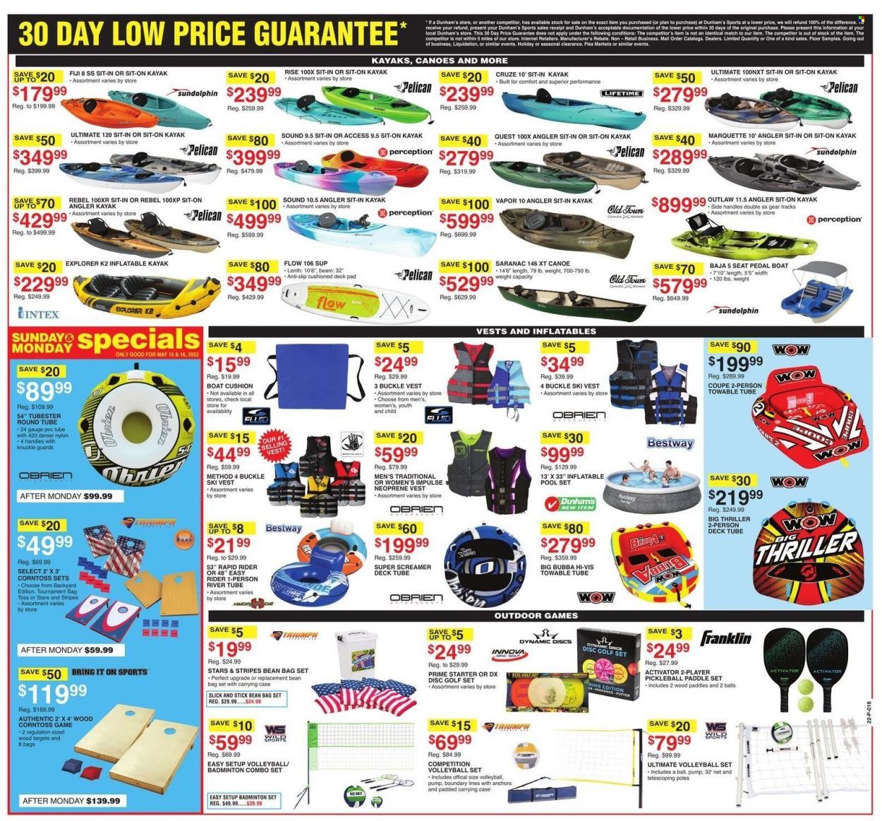 Dunham's Sports Weekly Ad Flyer May 14 to May 21