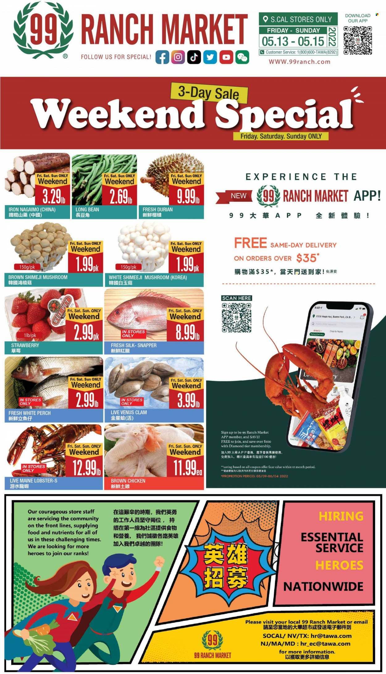 99 Ranch Market (CA) Weekly Ad Flyer May 14 to May 21