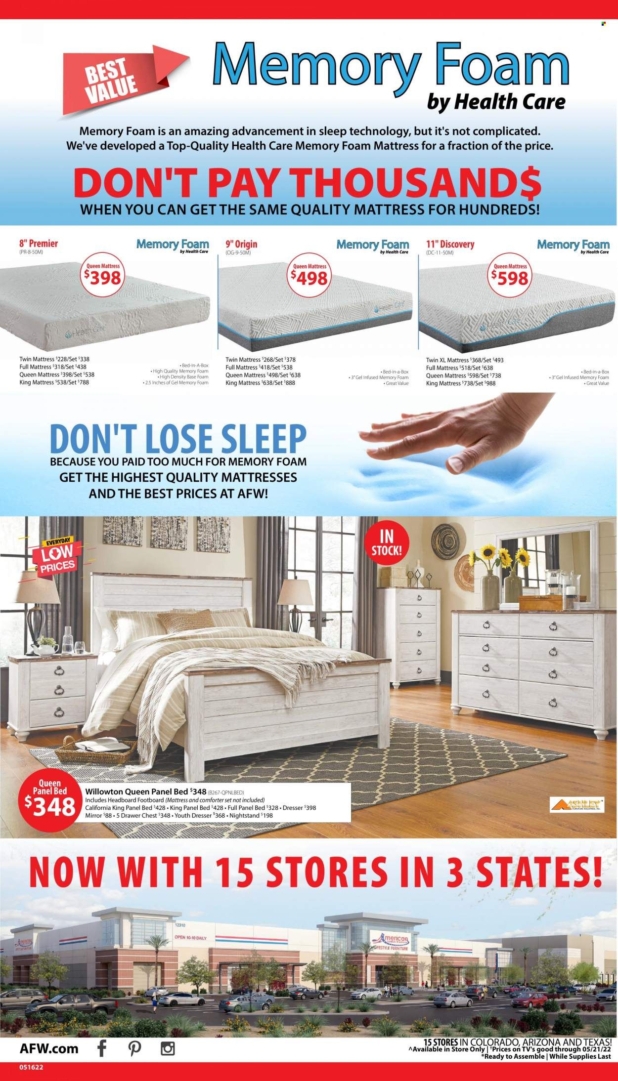 American Furniture Warehouse (AZ, CO, TX) Weekly Ad Flyer May 14 to May 21