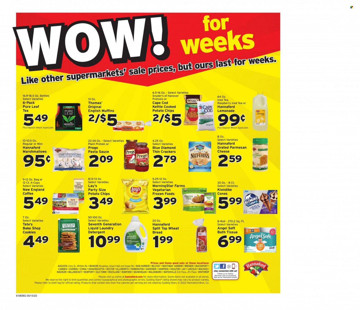 Hannaford (ME) Weekly Ad Flyer May 15 to May 22