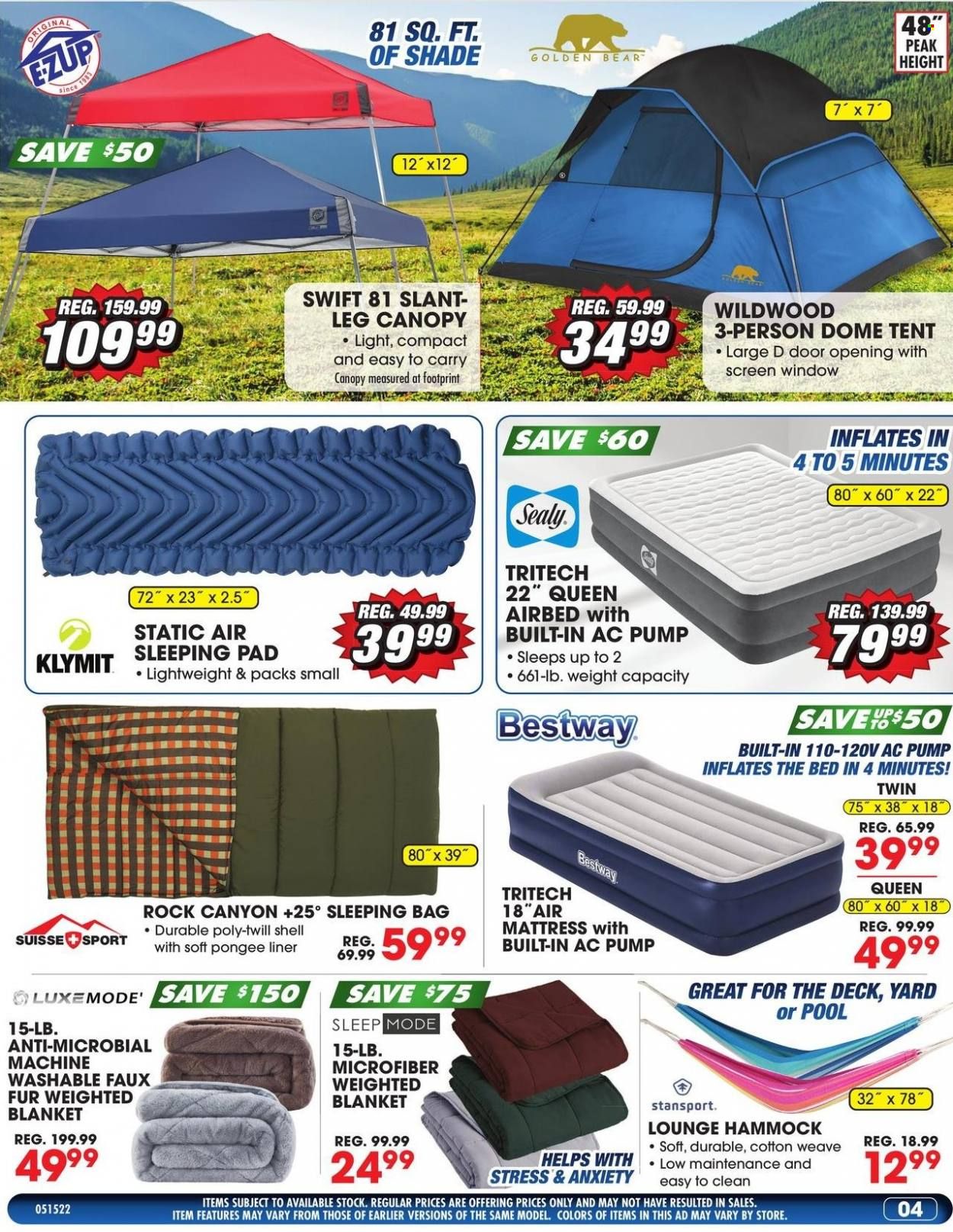 Big 5 (AZ, CA, CO, ID, NM, OR, UT, WA) Weekly Ad Flyer May 16 to May 23