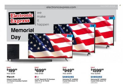 Electronic Express (AL, TN) Weekly Ad Flyer May 16 to May 23