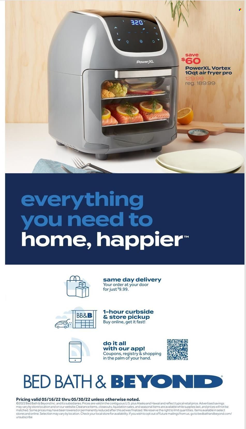 Bed Bath & Beyond Weekly Ad Flyer May 16 to May 23