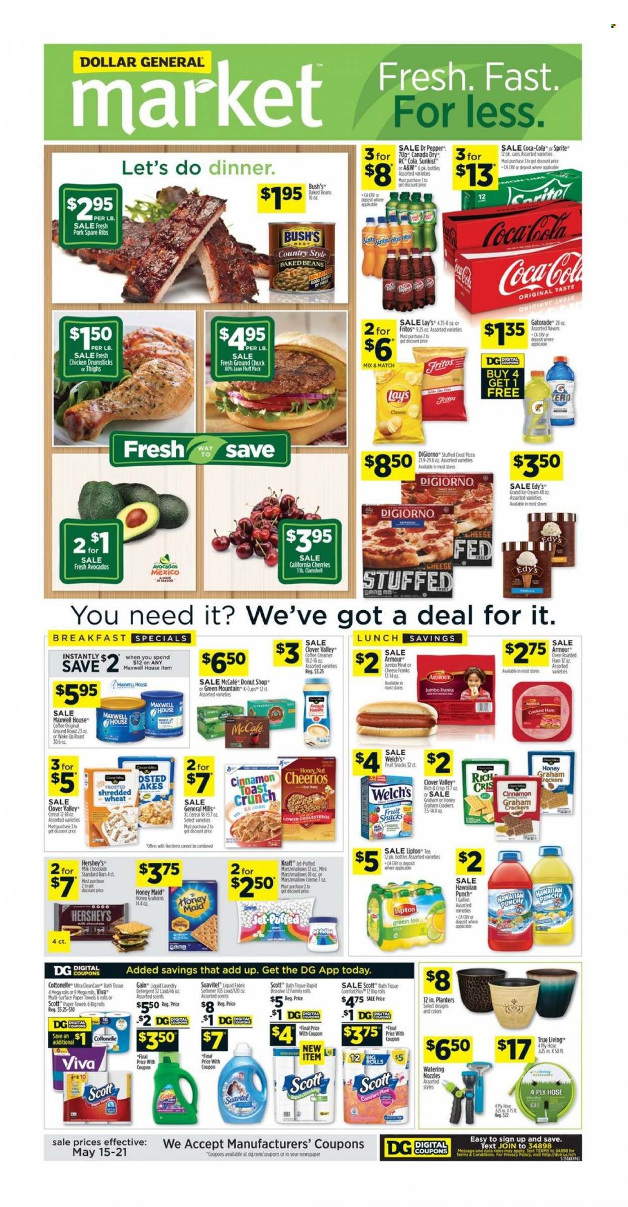Dollar General (AL, GA, KY, LA, TN) Weekly Ad Flyer May 16 to May 23