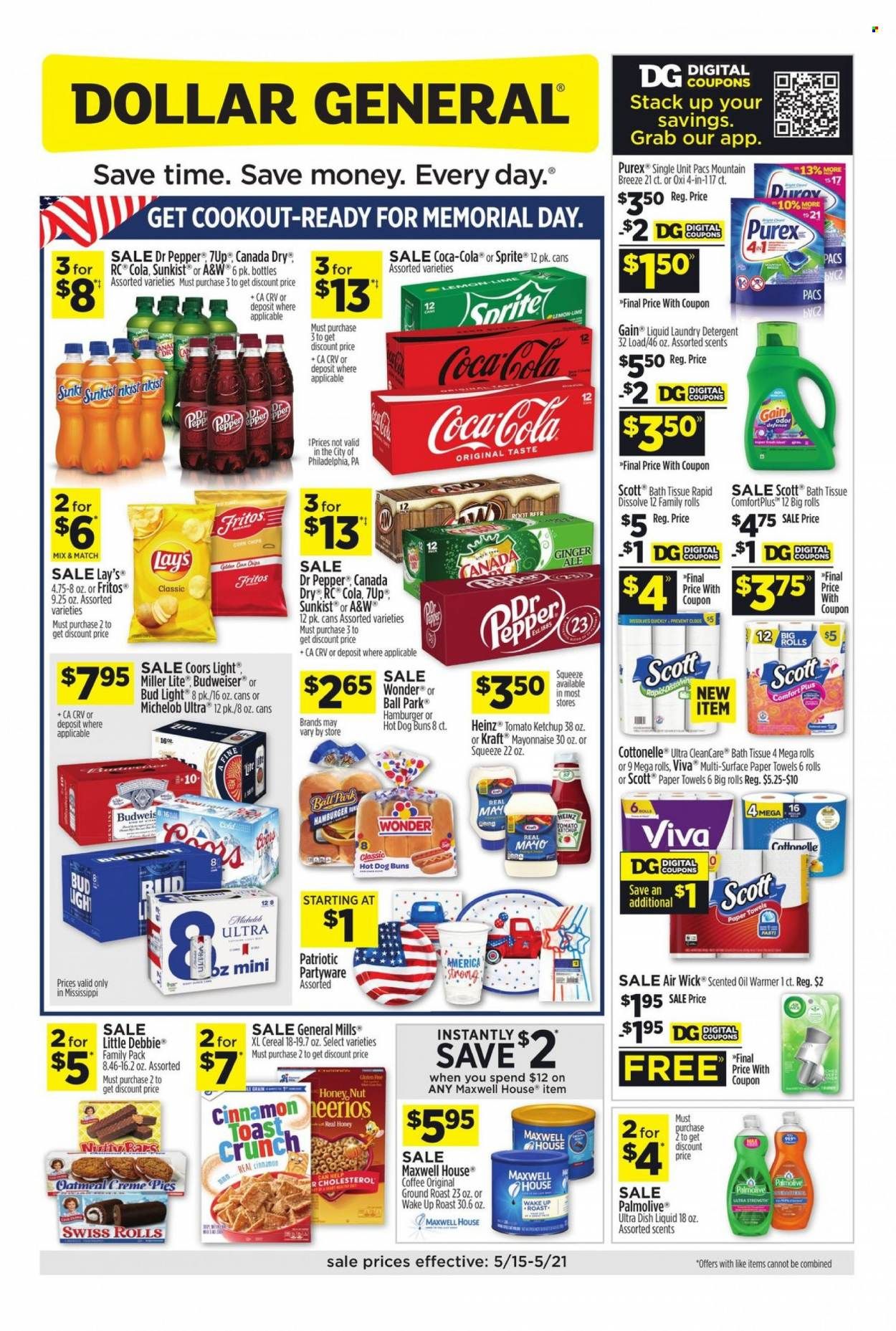 Dollar General (MS) Weekly Ad Flyer May 16 to May 23