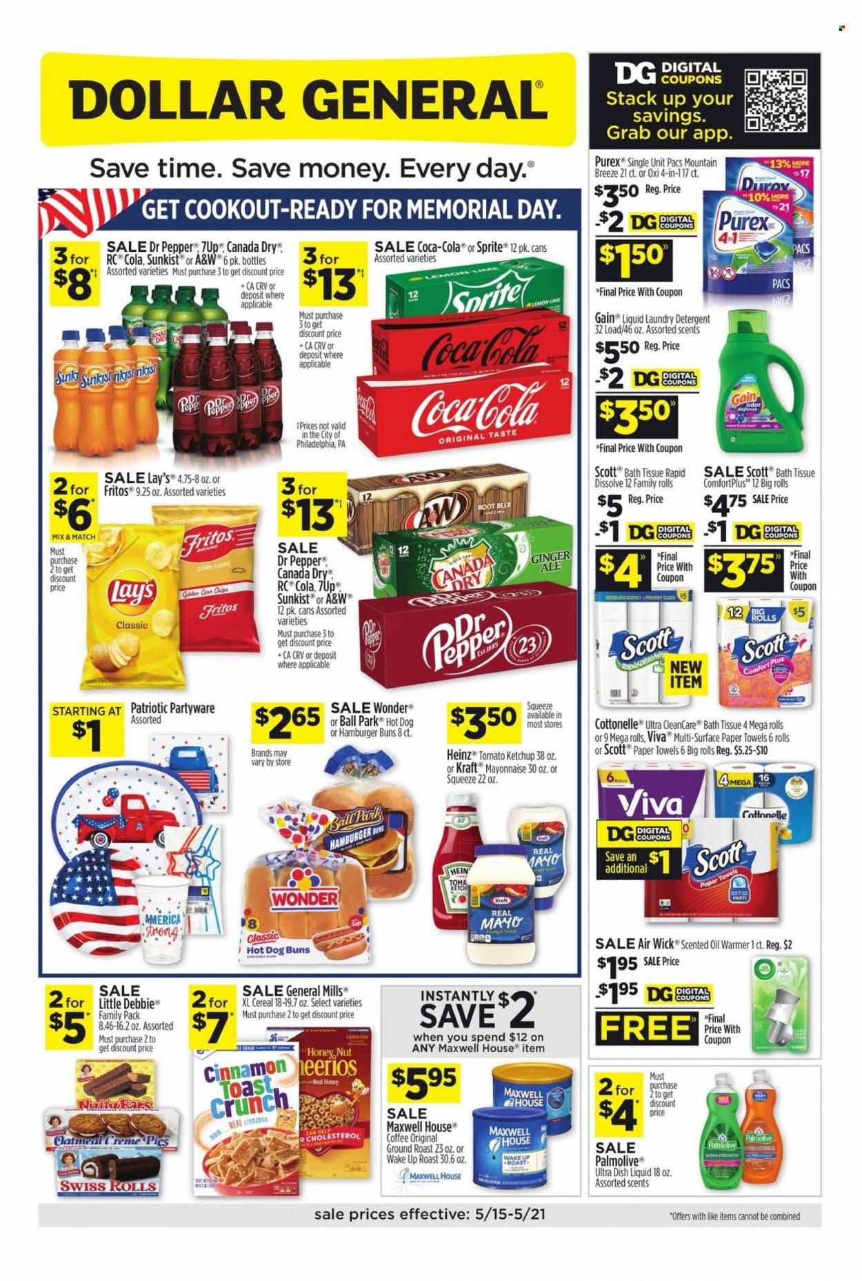 Dollar General (AZ, CO, NM, UT) Weekly Ad Flyer May 16 to May 23