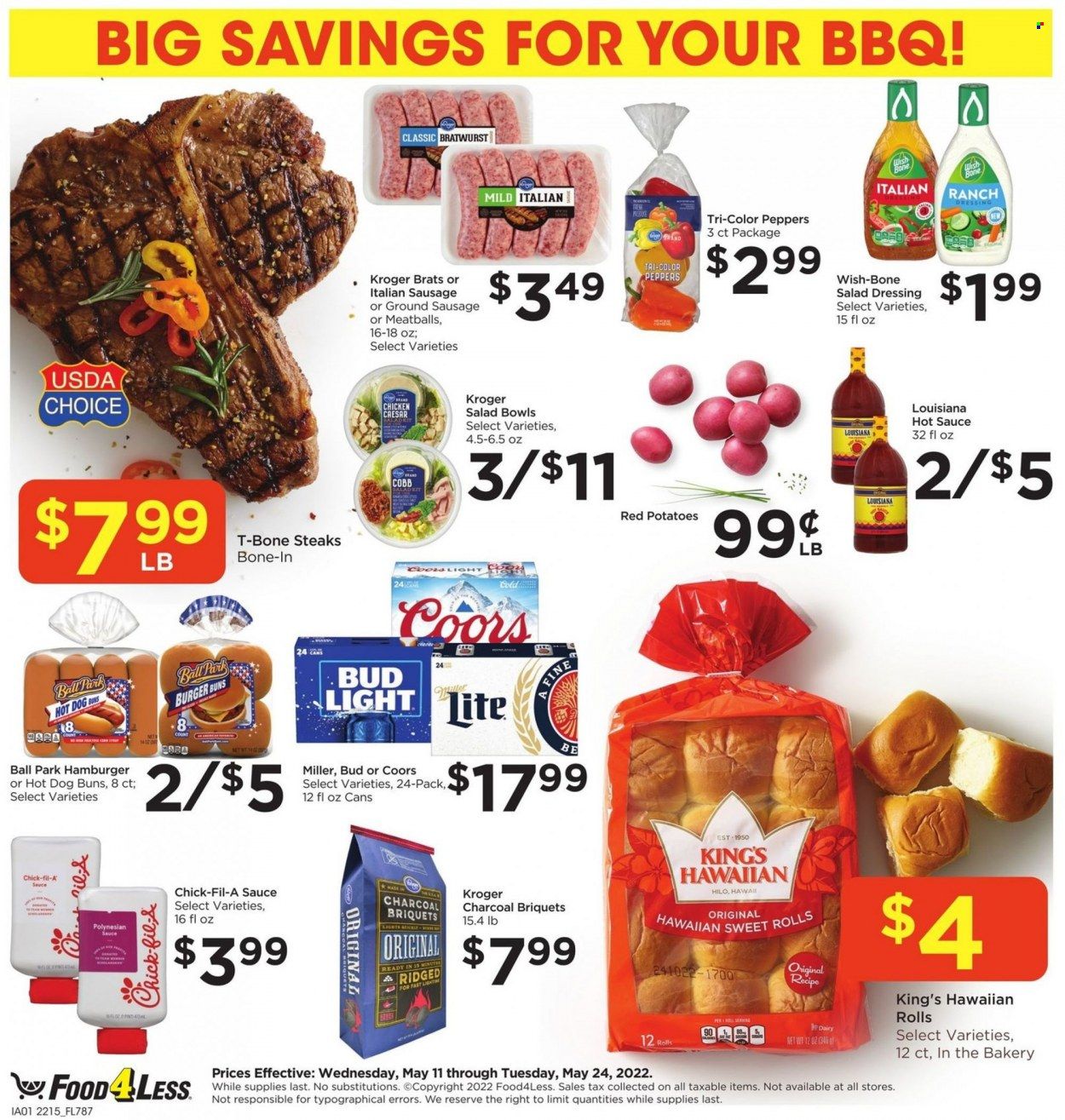 Food 4 Less (IN) Weekly Ad Flyer May 17 to May 24