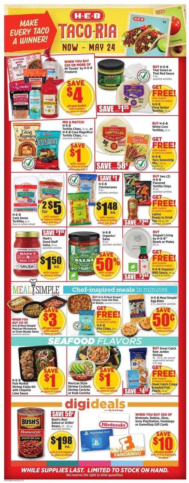 H-E-B (TX) Weekly Ad Flyer May 17 to May 24