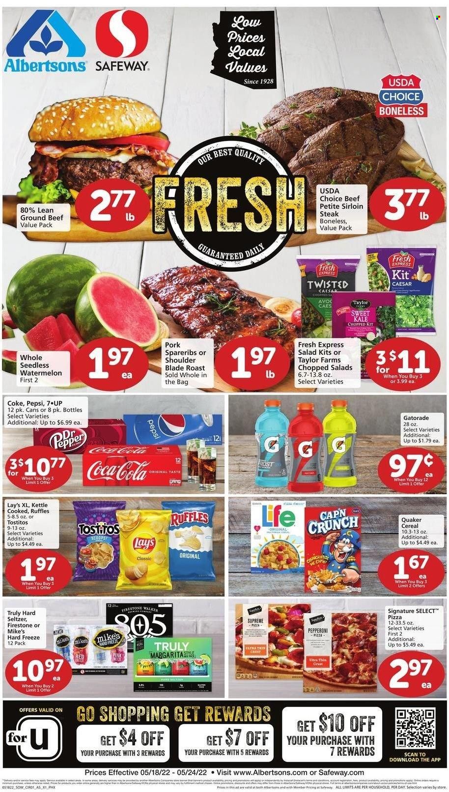 Safeway (AZ, CO, ID, MT, NE, NM) Weekly Ad Flyer May 17 to May 24