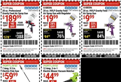 Harbor Freight Weekly Ad Flyer May 19 to May 26