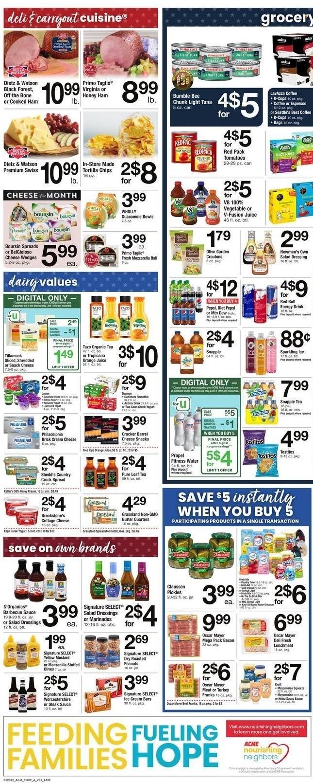 ACME (DE, NJ, NY, PA) Weekly Ad Flyer May 19 to May 26