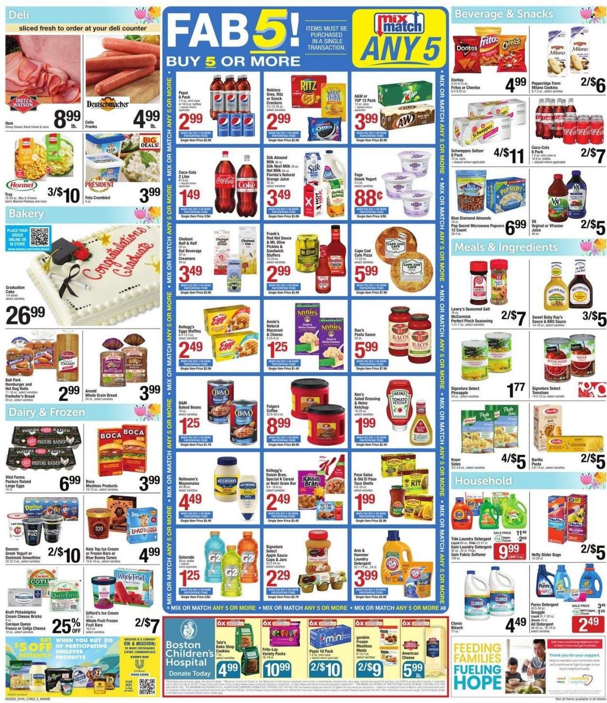 Shaw’s (MA, ME, NH, RI, VT) Weekly Ad Flyer May 19 to May 26