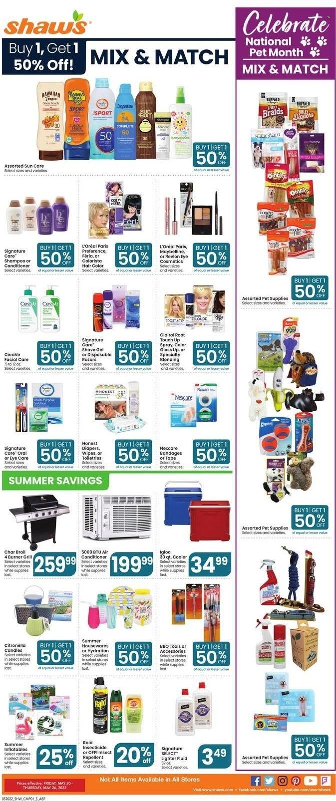 Shaw’s (MA, ME, NH, RI, VT) Weekly Ad Flyer May 19 to May 26